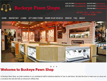Tablet Screenshot of buckeyepawnshop.com